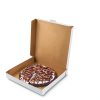 Pizza Box MT Products Ultra Thin White Square Box 12x12x1.9 Inch Pack-2