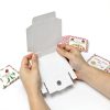 WANGDEFA Mini Pizza Box 3.5x3.5 Inch Square Disposable Pack 50 Count-3