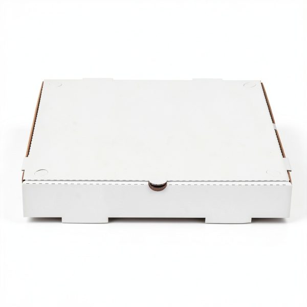 Pizza Box White Corrugated 14x14 Karat Bulk Pack of 50-5