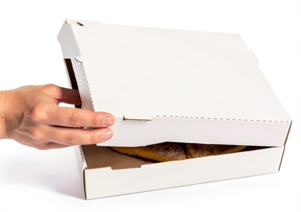 Pizza Box White Corrugated 14x14 Karat Bulk Pack of 50-2