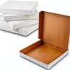 Pizza Box MT Products Ultra Thin White Square Box 12x12x1.9 Inch Pack-0
