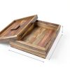 Pizza Dough Proofing Box The Old Pizzaiolo Acacia Wood Airtight TOP101-3