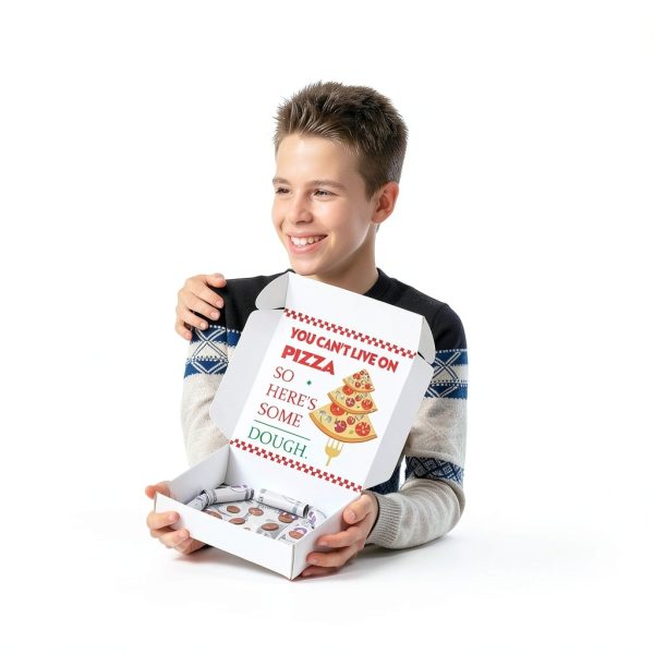 Christmas Money Box Set Feifeiya Pizza Gift Set-4