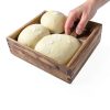 Pizza Dough Proofing Box The Old Pizzaiolo Acacia Wood Airtight TOP101-5