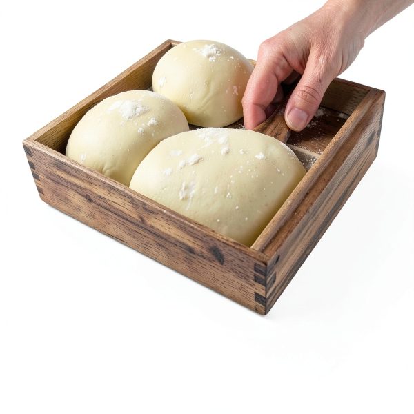 Pizza Dough Proofing Box The Old Pizzaiolo Acacia Wood Airtight TOP101-5
