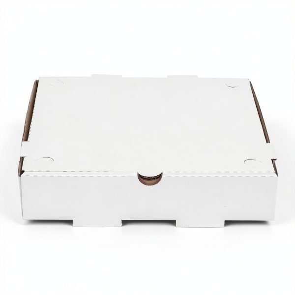 Karat Pizza Boxes White 12x12 Corrugated Grease-Resistant Pack of 50-5