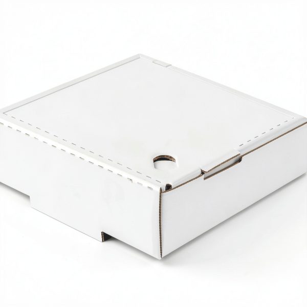 Karat Pizza Boxes White 12x12 Corrugated Grease-Resistant Pack of 50-4