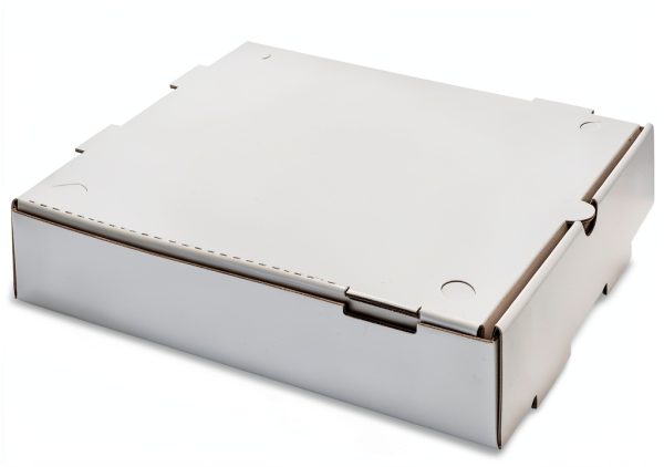 Karat Pizza Boxes White 12x12 Corrugated Grease-Resistant Pack of 50-6