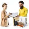 AmazingSpark Corrugated Pizza Boxes 14x7x1.5in 50 Pack Sturdy-4