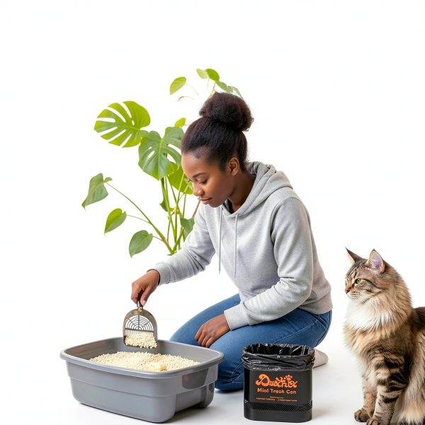 Universal Metal Cat Litter Scoop Holder - Storage Caddy by Dustnix-4