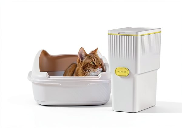 Cat Litter Trash Can Poopogo Odor Locking Bin – Portable Durable-6
