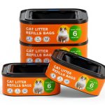 Jumbo Cat Litter Refill Bags Lisyee Odor Lock Unscented Genie Pails-0